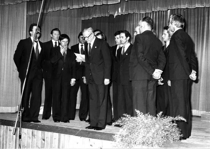 Koncert MoPZ Edinost, Šmihel 1981